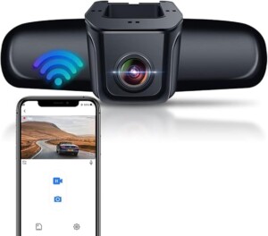 Fitcamx 4K Dash Cam Suitable for Honda Fit Insight HRV Civic Accord CRV Odyssey 2011-2024, Integrated OEM Look, 2160P UHD Video, Loop Recording G-Sensor, Built-in WiFi & APP, Easy to Install,64GB Card