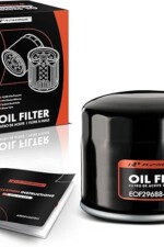 A-Premium 10K Miles Protection Spin On Oil Filter Compatible with Ford & Chevrolet & Toyota & Honda & GMC & Hyundai & Subaru & Dodge & Kia & Mazda & Chrysler & Acura & Mitsubishi & Infiniti & Asuna