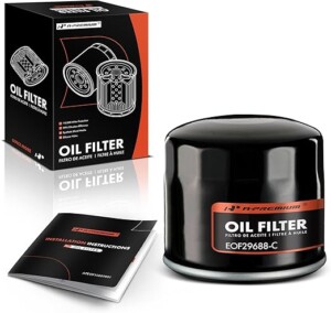 A-Premium 10K Miles Protection Spin On Oil Filter Compatible with Ford & Chevrolet & Toyota & Honda & GMC & Hyundai & Subaru & Dodge & Kia & Mazda & Chrysler & Acura & Mitsubishi & Infiniti & Asuna