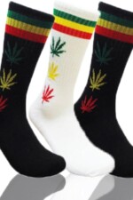 Mens Mixed Funny Colorful Novelty Crew Casual Patterned Socks 3 Pair Bundle