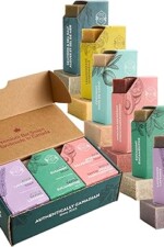 Crate 61, Vegan Natural Bar Soap, Handmade Soap With Premium Essential Oils, Cold Pressed Face And Body Bar Soap For Men And Women 6 Pack (Most Popular)