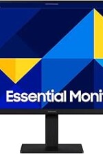 Samsung 24-inch FHD Flat Screen IPS Panel 5ms 100Hz Monitor with Eye-Saver Mode & Super Slim Design (LS24D300GANXZA) - [Canada Version](2025)